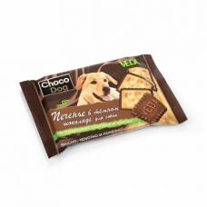 Печенье в темном шоколаде CHOCO DOG для собак 30г